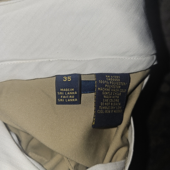 Polo Ralph Lauren Tan Men's Flat Front Shorts - Picture 3 of 3